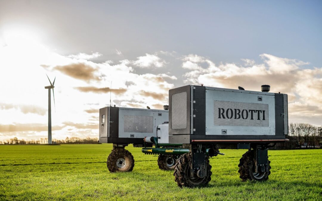 Markrobotter køre på biodiesel